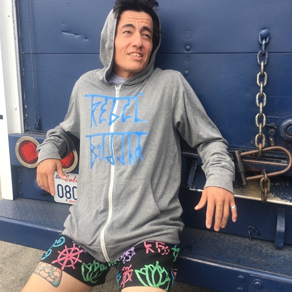 Rebel Buddha logo zip up - Picture 3 of 8